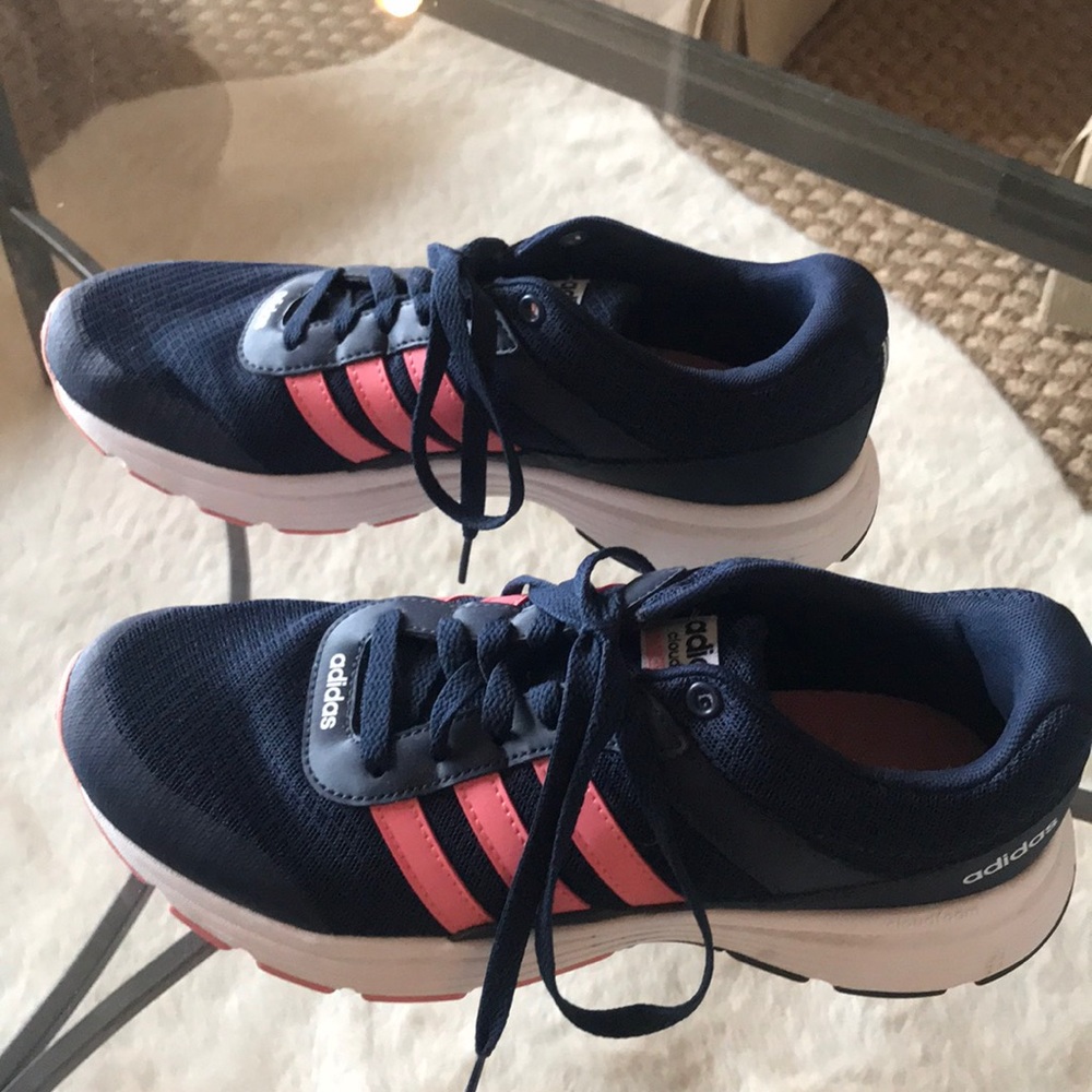 Adidas Navy Blue Cloudfoam City Size 8.5